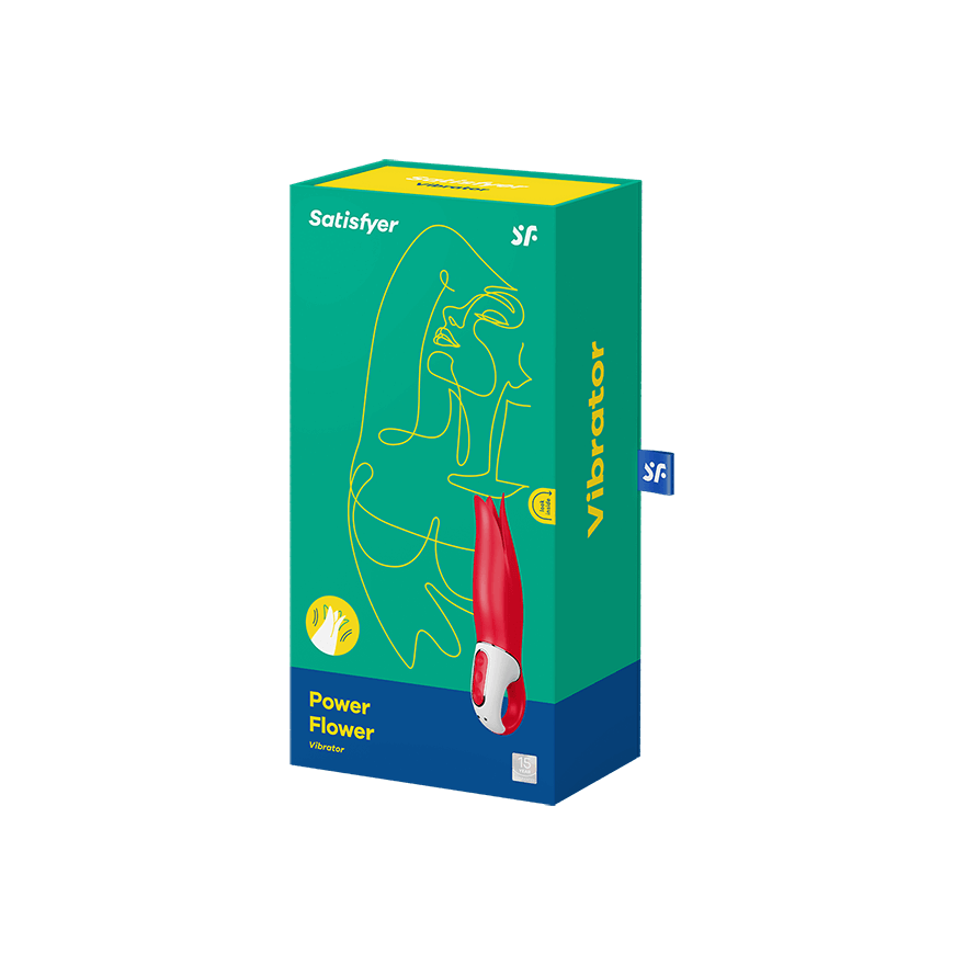 Satisfyer Vibes Power Flower Red