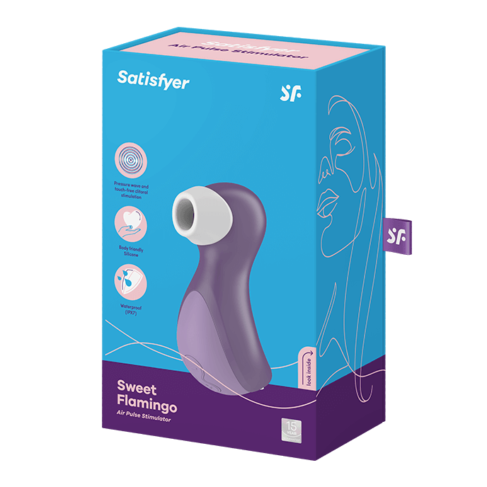 Satisfyer Sweet Flamingo Purple
