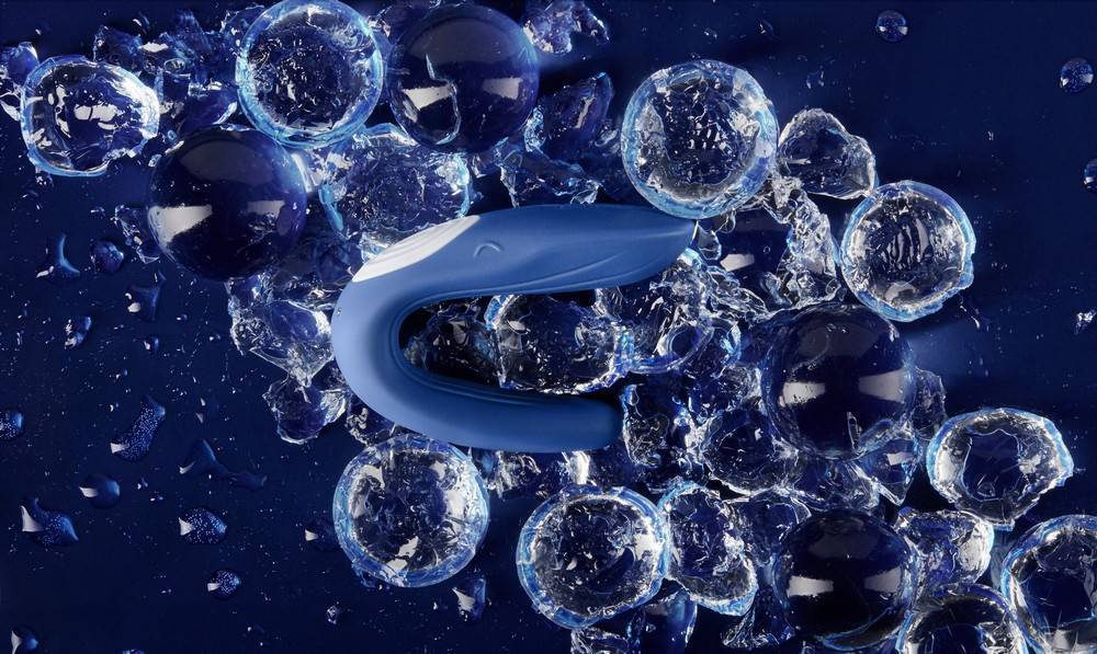 Satisfyer Partner Whale Blue