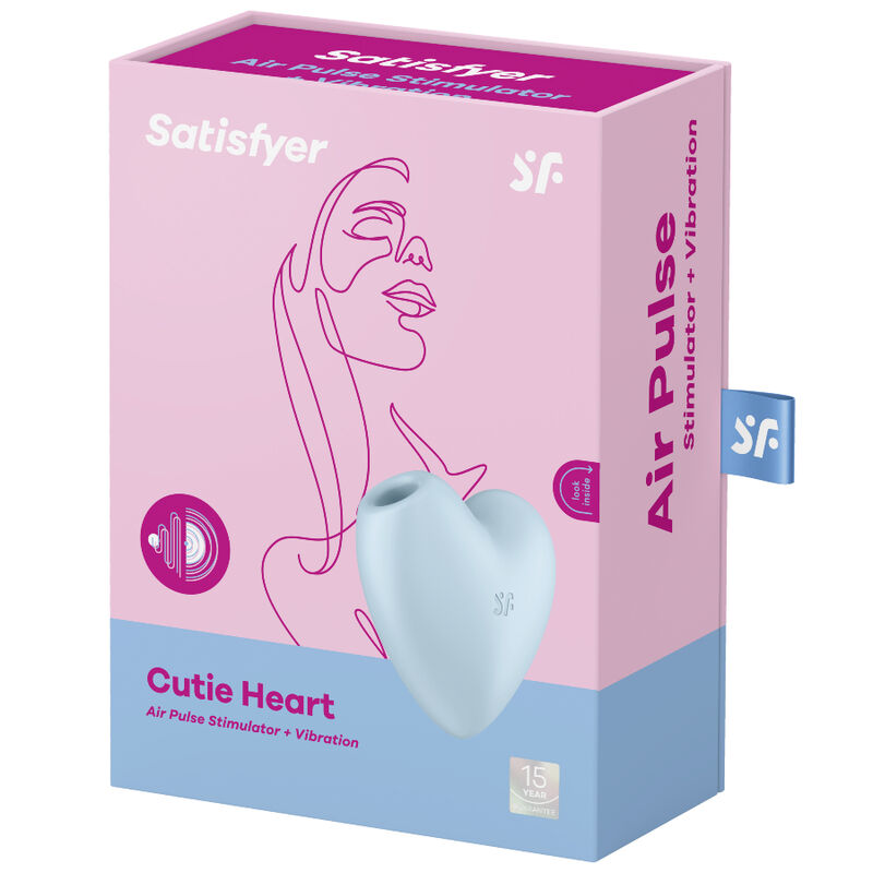 Satisfyer Cutie Heart Blue