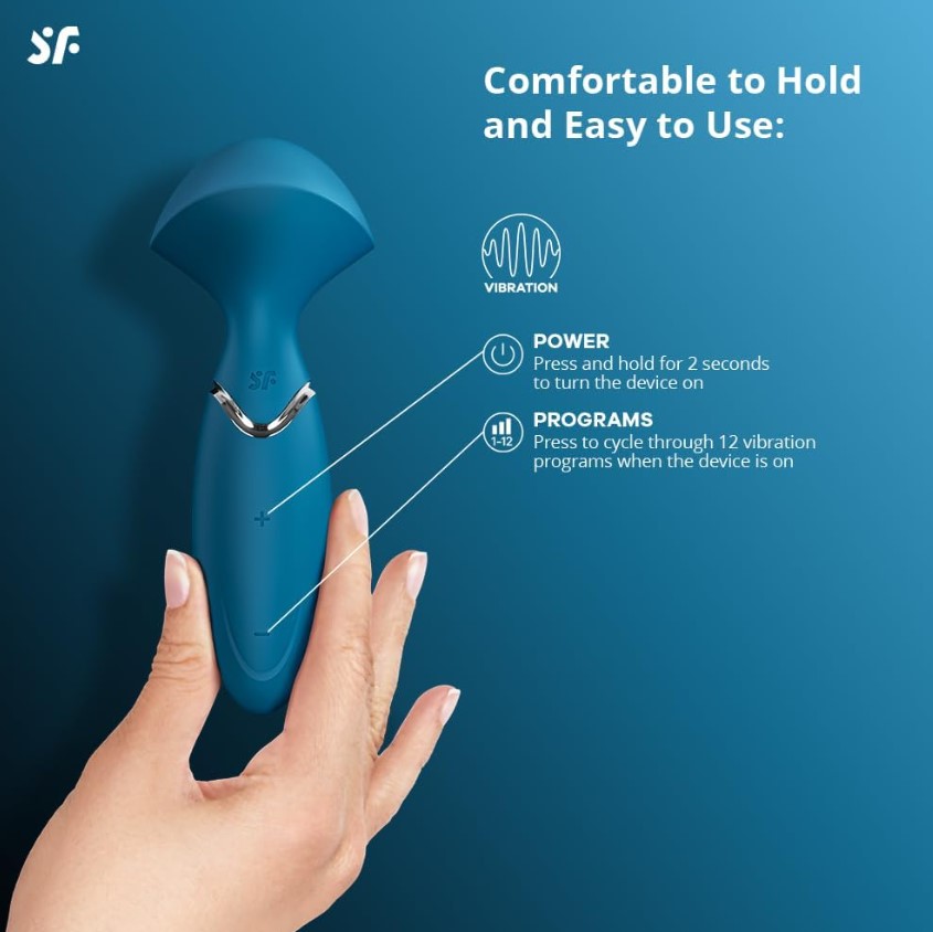 Satisfyer Mini Wand er blue