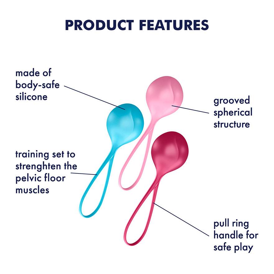 Satisfyer 3 Strengthening Balls set